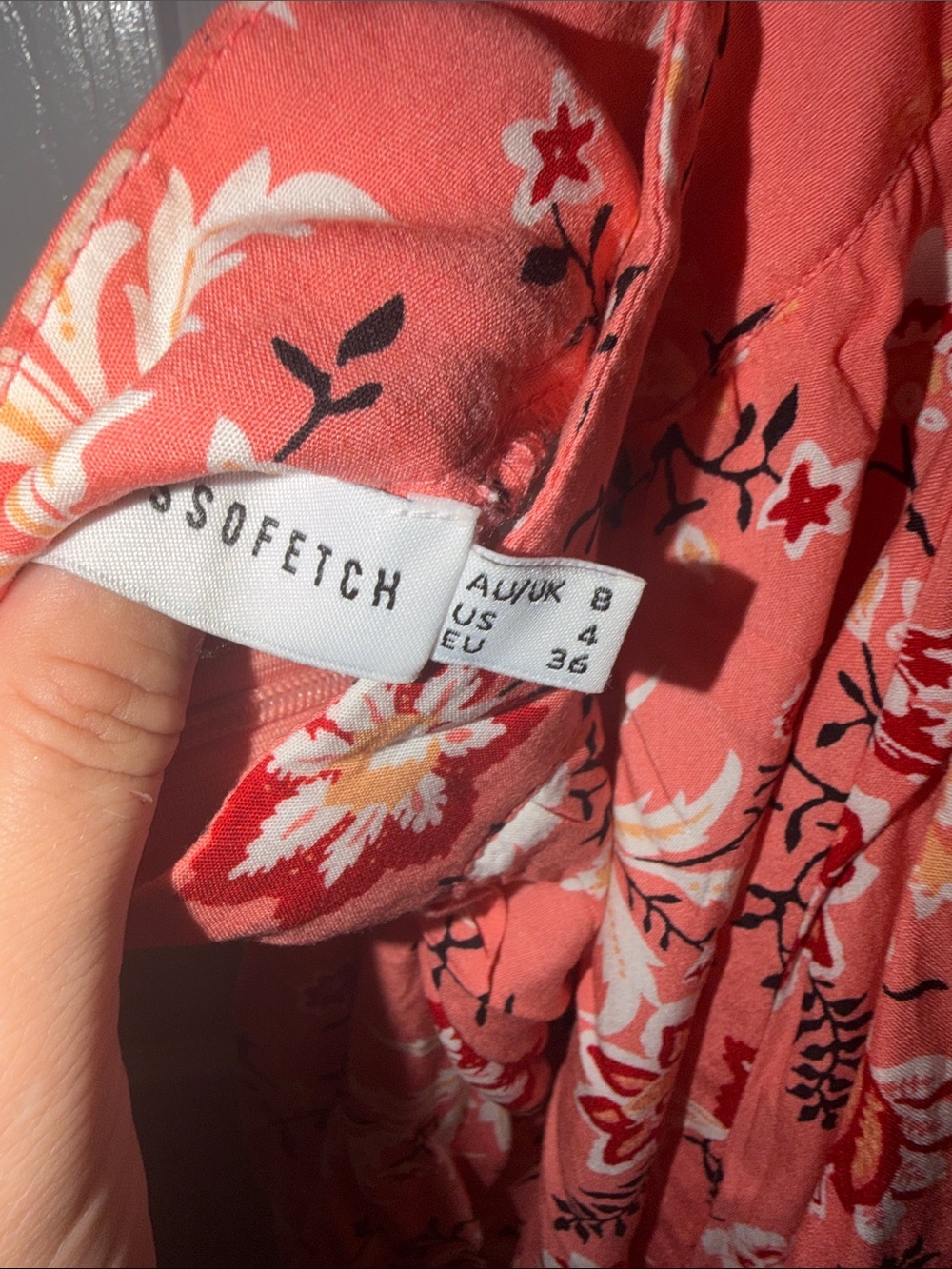 THATS SO FETCH Floral Pink Cutout Maxi Dress - Picture 3 of 3